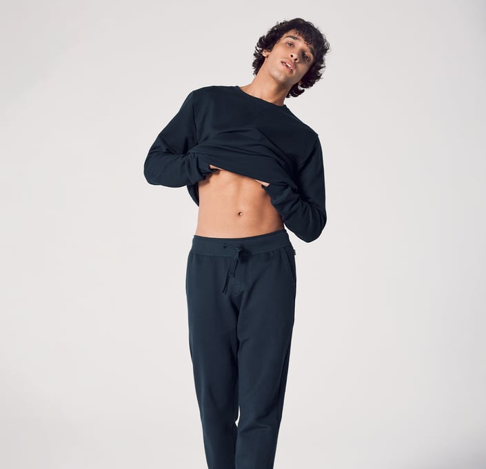 CALIDA Men's Pure & Style Mini Briefs Elastic Waistband Functional Underwear,  Opaque, Indigo Mood, 46: Buy Online at Best Price in UAE 