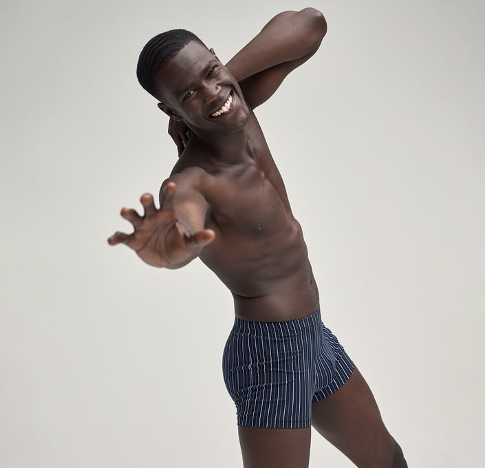 CALIDA Men's Pure & Style Mini Briefs Elastic Waistband Functional Underwear,  Opaque, Indigo Mood, 46: Buy Online at Best Price in UAE 