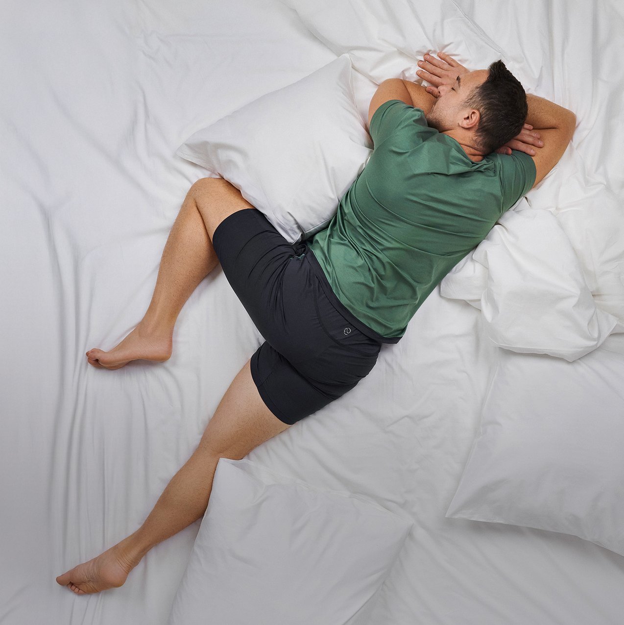 Funktionelle Herren Nachtwäsche aus natürlichen ausgleichenden Materialien.