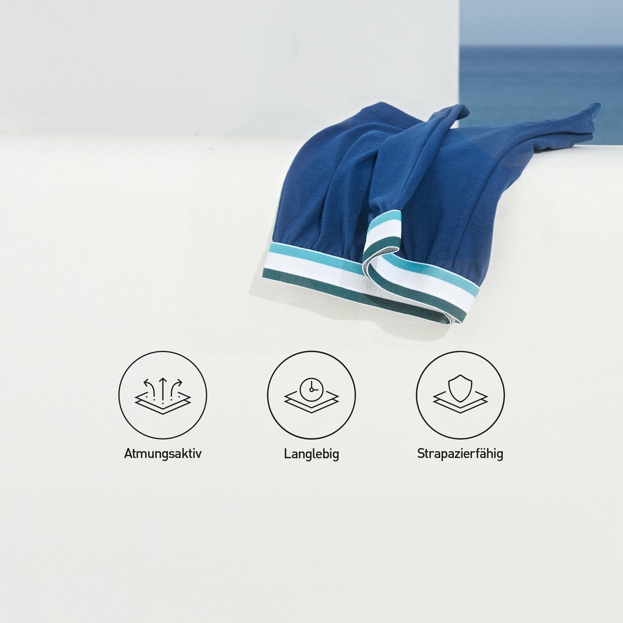 Das Material Baumwolle ist atmungsaktiv, langlebig und strapazierfähig.
