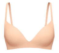 A non-wired bra from the Sleek Skin range in the colour Rose.