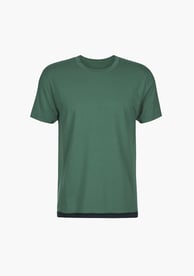 Herren Nachtwäsche Oberteil 14283-549 in Grün.