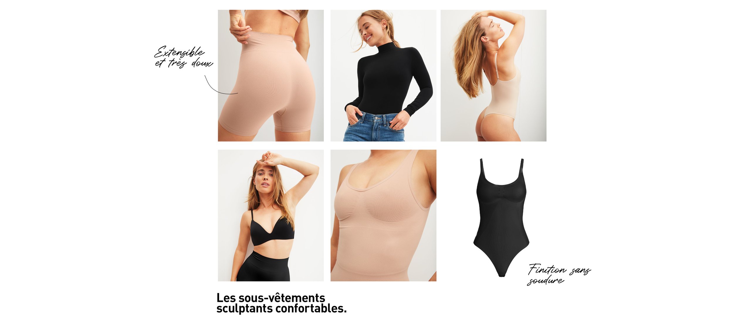 Collage de différents styles de la série Seamless Shape.