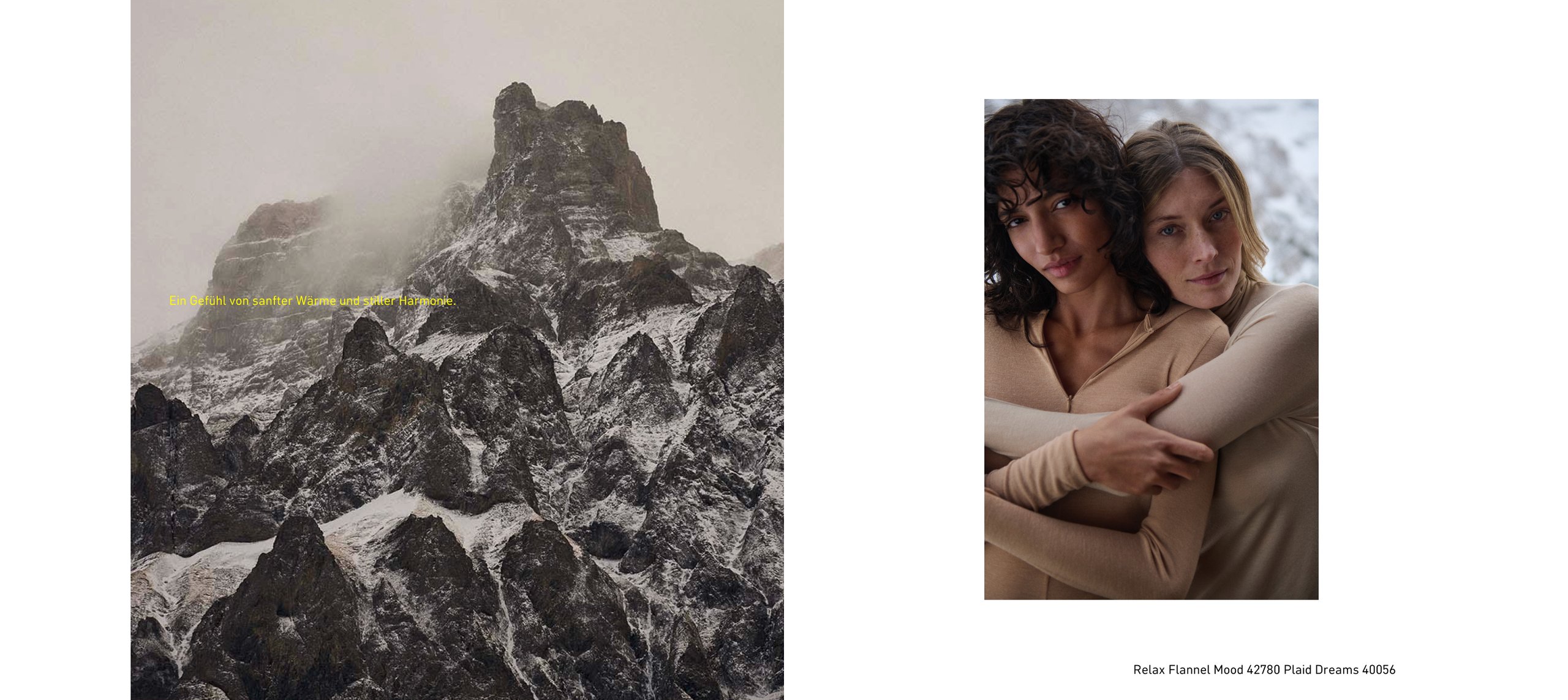A collage of image pictures of the new collection AUTUMN | WINTER 2026.