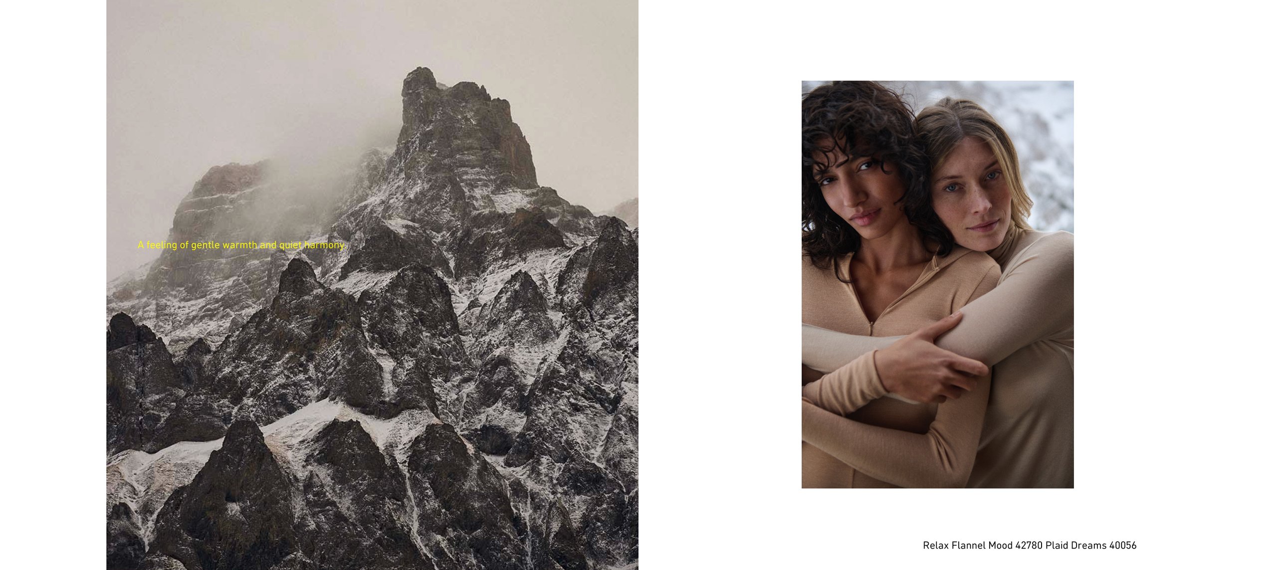 A collage of image pictures of the new collection AUTUMN | WINTER 2026.