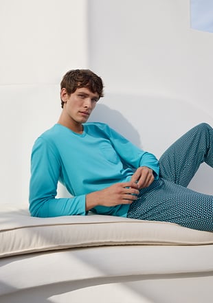 Herren Pyjama