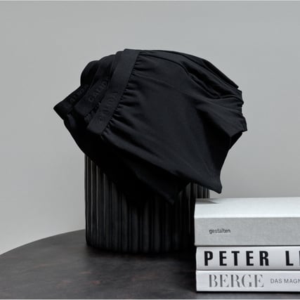 Das Bild zeigt schwarze Unterhosen