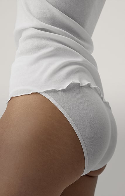 Damen Unterwäsche aus reiner Baumwolle, sanftes Hautklima - atmungsaktiv & temperaturausgleichend.