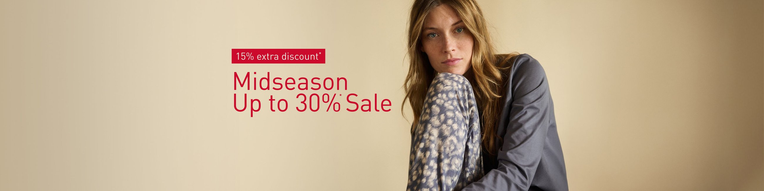 Mid-season Sale 30% on selected items.