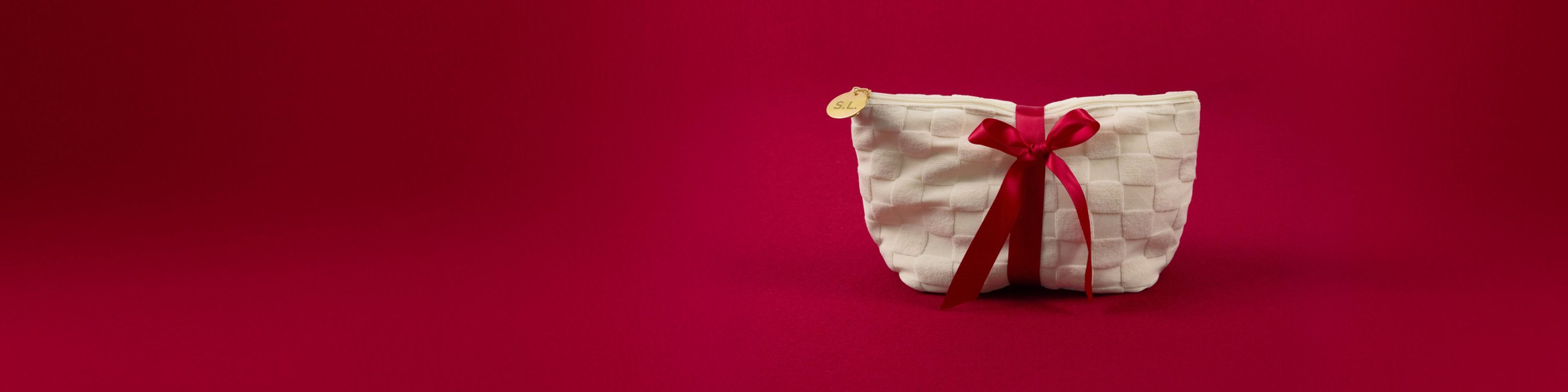 Kosmetiktasche Weihnachtlich verpackt