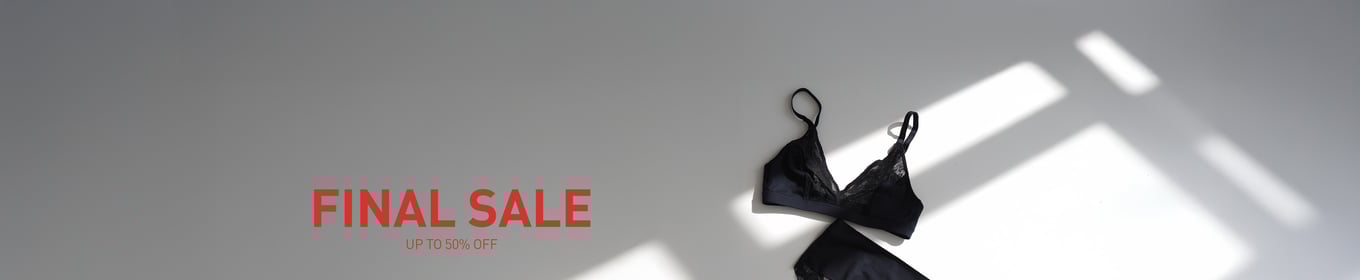 Final Sale: up to 50% off a wide selection of the current Fall/Winter collection.