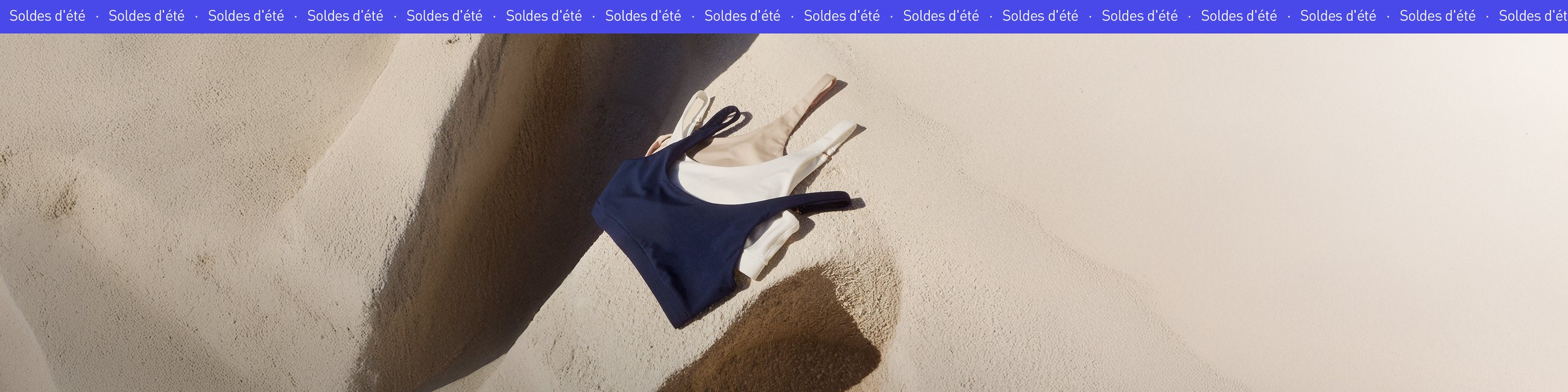 Femmes et hommes en sous-vêtements CALIDA, réduits jusqu'à 50% pendant les Summer Sales.